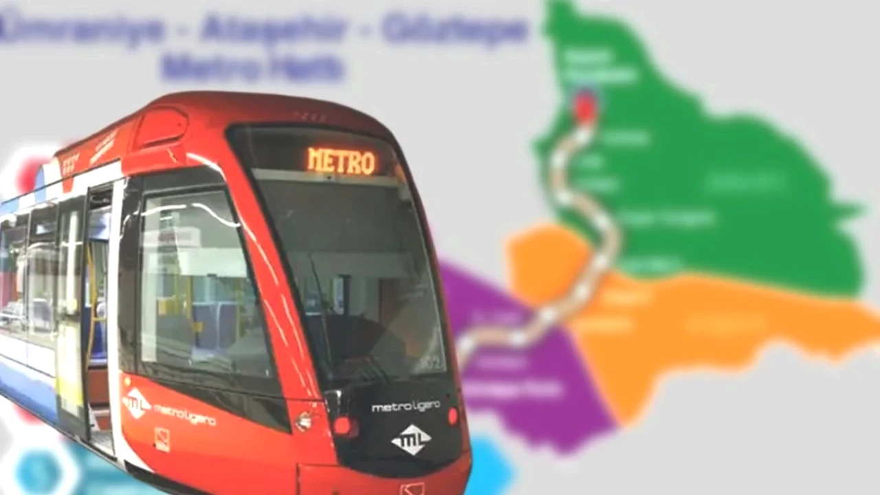 İstanbul'daki Trafik Sorununa Çözüm: 3 İlçeyi Birleştiren Yeni Metro Hattı Yakında Hizmette! Yolculuk Süresi Kısalacak!